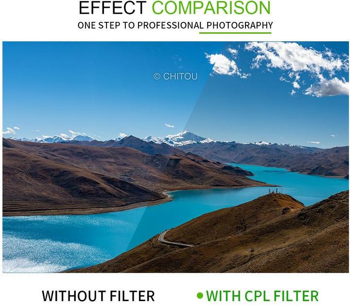 Image du produit 7artisans Filtre polarisant CPL - 77 mm (77 mm, Filtre polarisant)