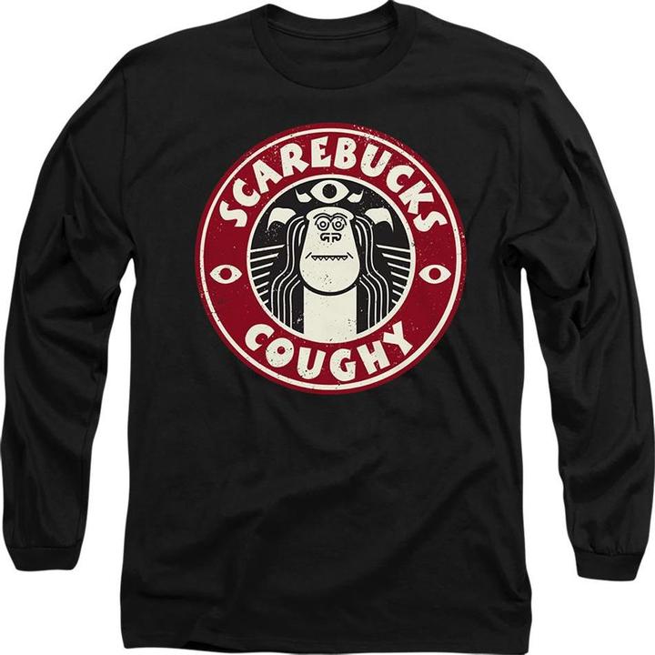 Immagine prodotto Monsters at Work Scarebucks Coughy Maglietta Adulto Unisex (S)