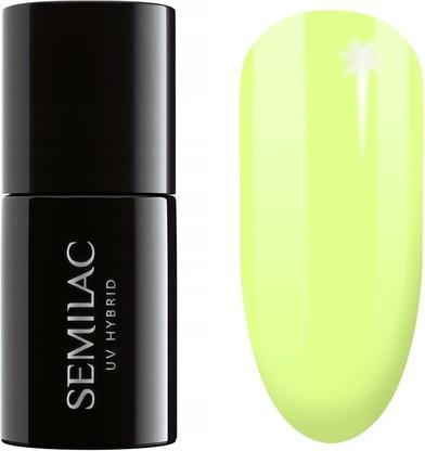 Image du produit Semilac Vernis à ongles UV hybride 604 Luminous Lemon 7ml (Luminous Lemon, Vernis semi-permanent)