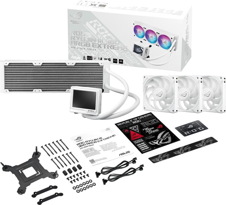 Image du produit ASUS CPC ACC ROG RYUJIN III 360 ARGB EXTREME Blanc