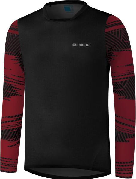 Produktbild Shimano MYOKO Long Sleeve Jersey Spicy Red S (S)