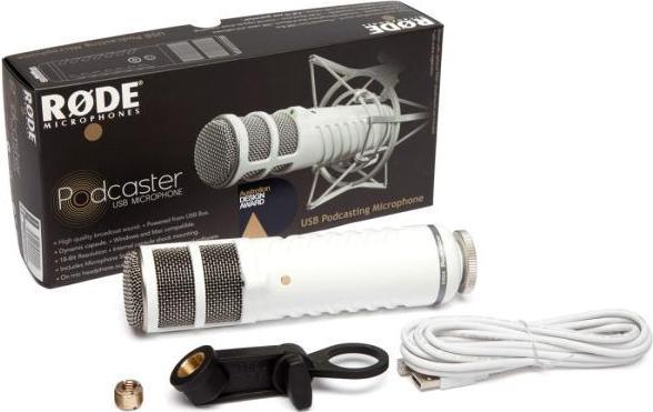 Produktbild RØDE Podcaster MKII USB Mikrofon mit Kopfhörer