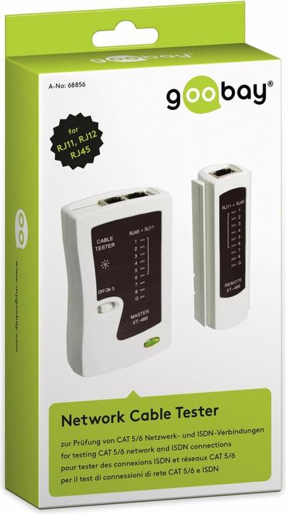Actual product image Goobay Network cable tester