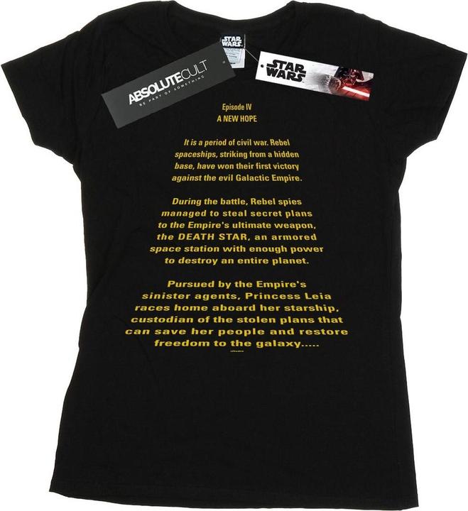 Produktbild Star Wars A New Hope Opening Crawl TShirt (L)