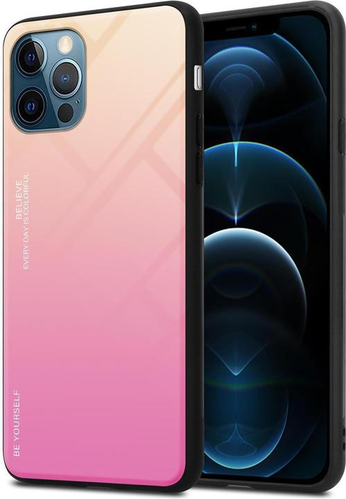 Actual product image Cadorabo TPU 2 colors glass envelope (Apple iPhone 13 Pro)