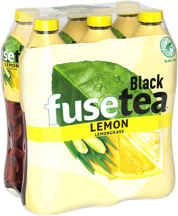 Actual product image Fusetea Lemon-Lemongrass (6 x 150 cl)
