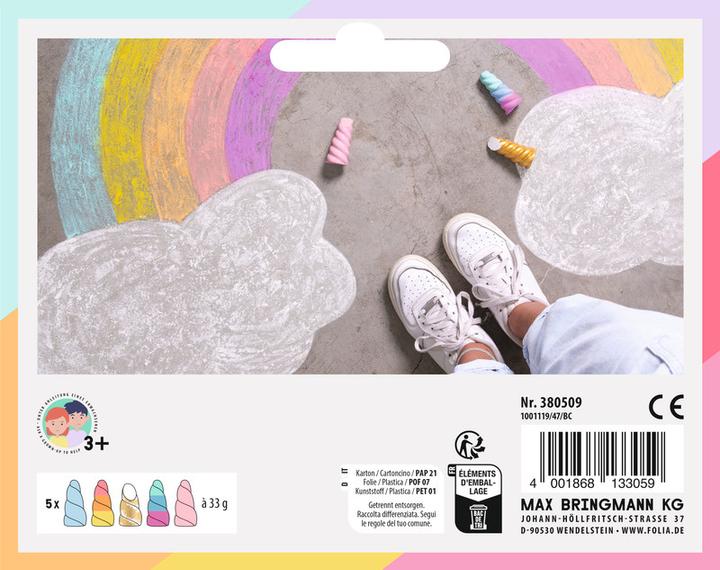 Actual product image Folia Unicorn (Multicoloured, 5 x)
