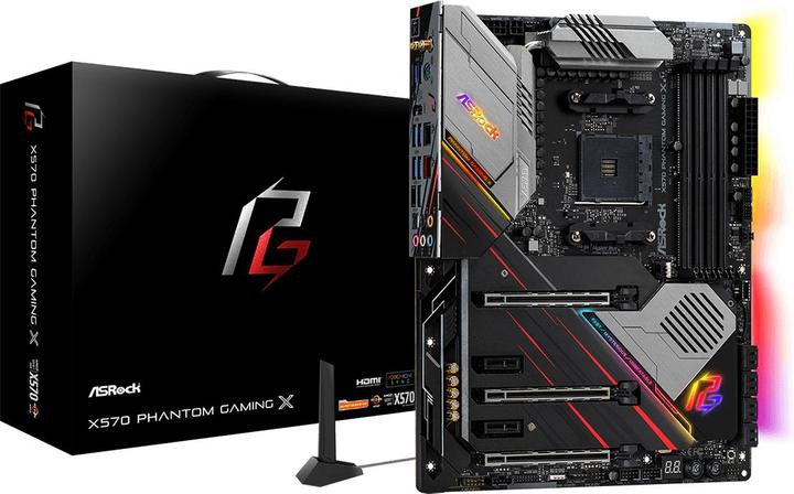 AsRock X570 Phantom Gaming X (AM4, AMD X570, ATX)