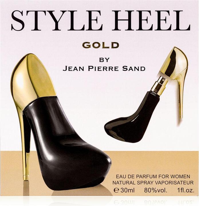 Accentra Eau de Parfum für Frauen Style Heel Gold in Stiletto-Form