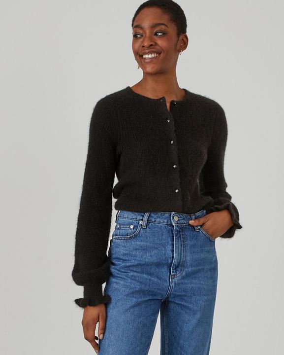 Immagine prodotto La Redoute Collections Cardigan in filato misto alpaca (S)