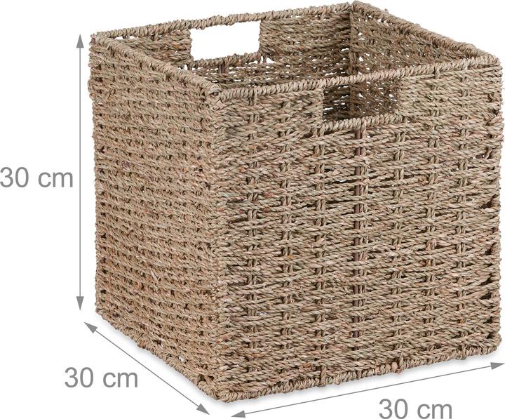 Image du produit Relaxdays Paniers rangement (1 x, 30 x 30 x 30 x 30 cm)