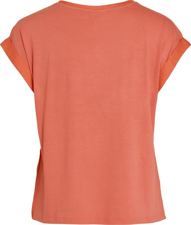 Actual product image Vila Round neckline top with short sleeves (34)