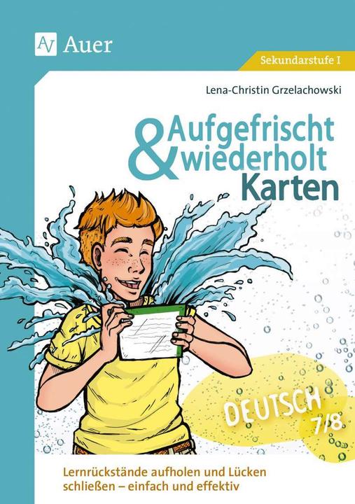 Image du produit Aufgefrischt-und-wiederholt-Karten Deutsch 7-8 (Allemand, Lena-Christin Grzelachowski, 2024)