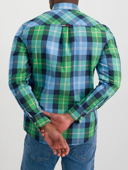 Image du produit Tommy Hilfiger chemise dÃ©contractÃ©e Ã carreaux verts (XL)