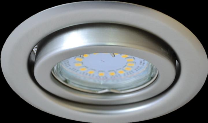 Immagine prodotto Tracon Einbauleuchte für Spotlampen, schwenkbar, mat krom