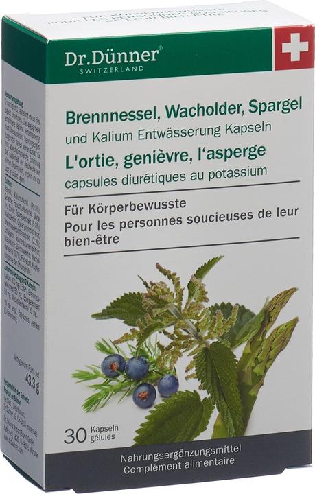 Actual product image Dr. Dünner Essenza Nettle Drainage Capsules (1 Piece, Capsules, 58 g)