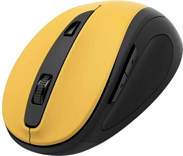 Immagine prodotto Hama Mouse senza fili a 6 pulsanti MW-400 V2 Signal Yellow (Senza fili)
