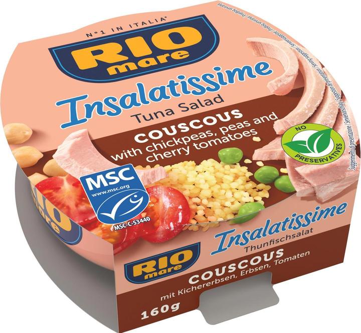 Immagine prodotto Rio Mare Insalatissime Cous Cous e Tonno 160 g (160 g)
