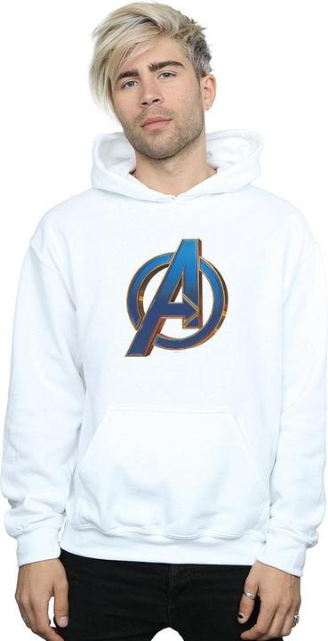 Immagine prodotto Avengers Endgame Heroic Logo Felpa con Cappuccio Uomo (XXL)