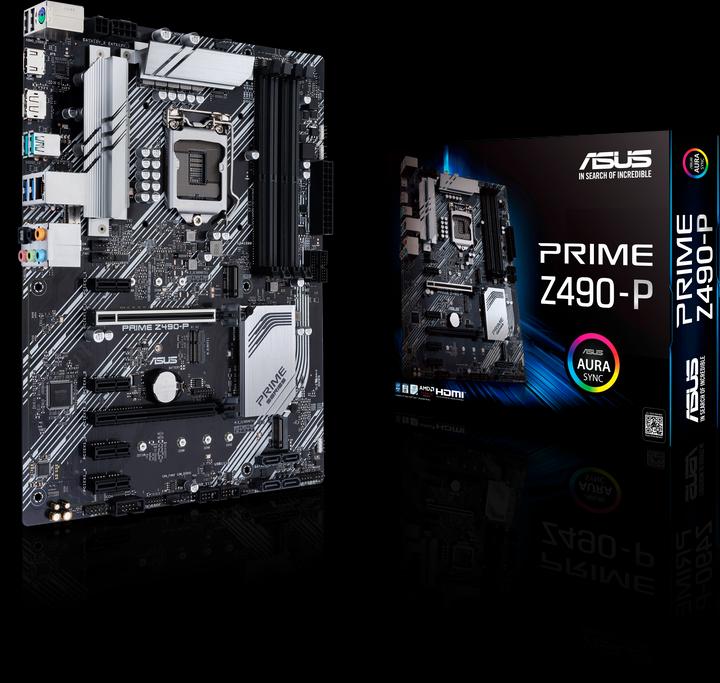 Immagine prodotto ASUS PRIME Z490-P (LGA 1200, Intel Z490, ATX)