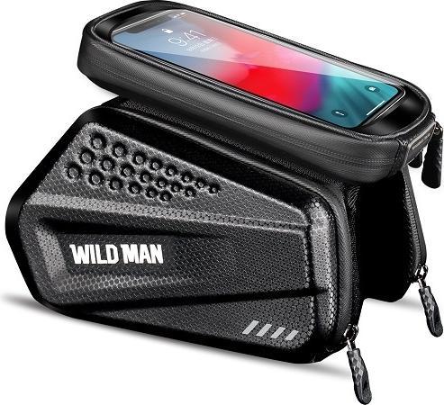 Wildman XXL ES6 abschliessbarer Fahrradträger (1 l, Lenkertasche)