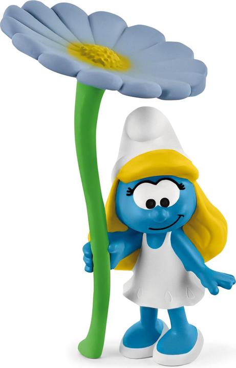 Schleich Smurfette with flower