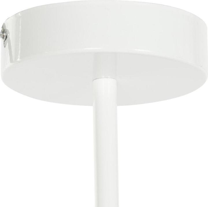 Actual product image DKD Home Decor Ceiling Light 96 x 73 x 50 cm Crystal Metal White 50 W