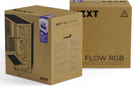 Actual product image NZXT H6 Flow RGB (ATX, mATX, Mini-ITX)
