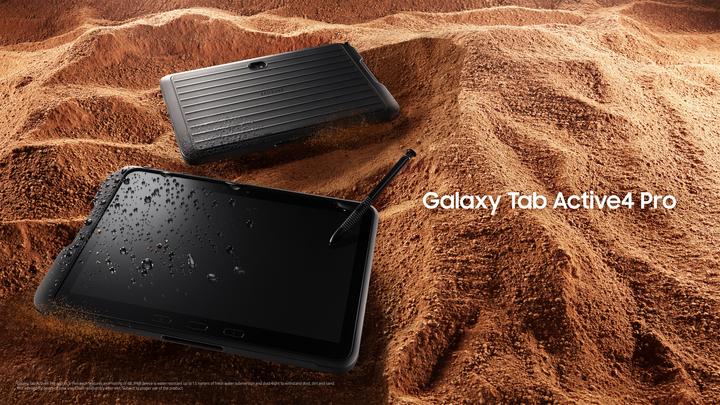 Produktbild Samsung Galaxy TabActive 4 Pro Enterprise Edition (nur WLAN, 10.10", 64 GB, Schwarz)