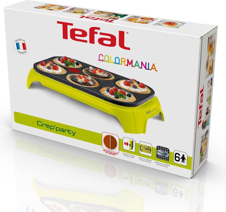 Produktbild Tefal Crepes party Colormania - Grillplaat