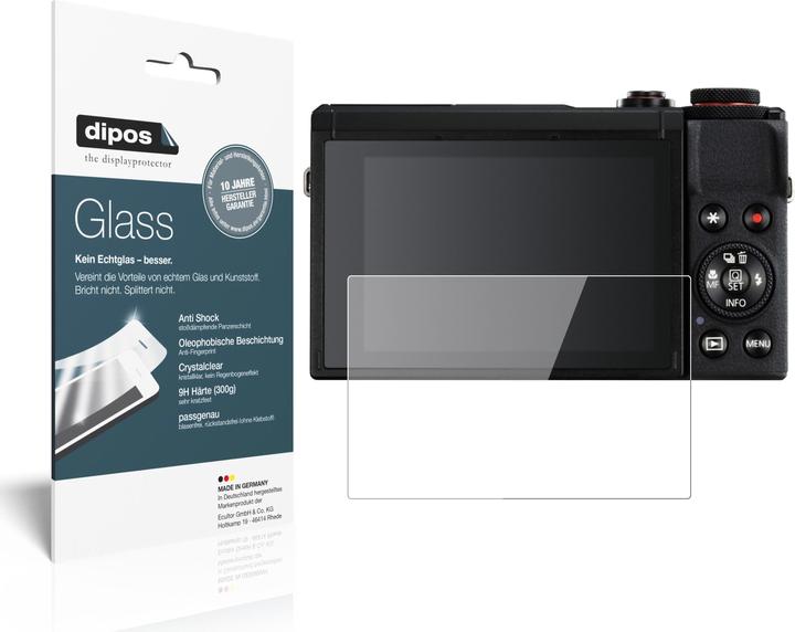 Actual product image Dipos Screen Protector Anti-Shock (Screen protector, PowerShot G7X Mark III)