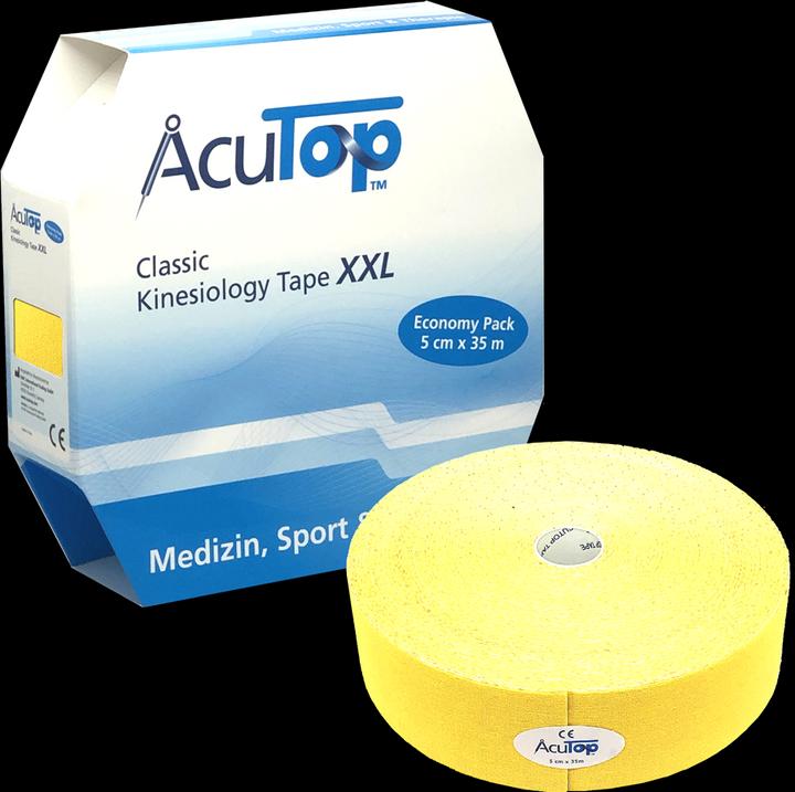 Image du produit AcuTop XXL Classic Tape 5cm x 35 m Jaune (35 m)