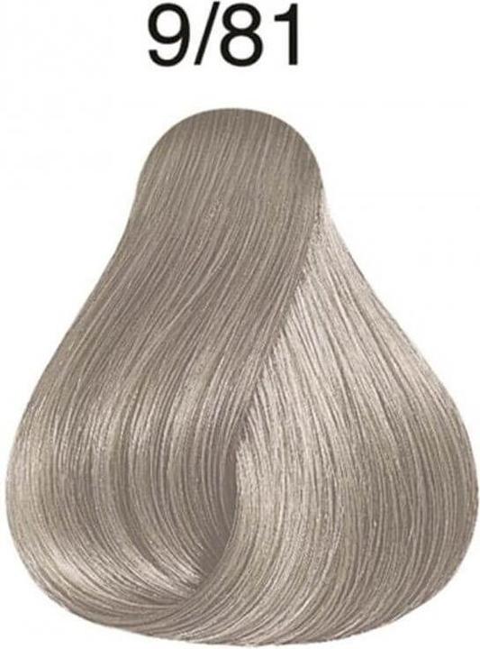 Actual product image Wella Koleston Rich Naturals (9/81 light blond perl-ash)