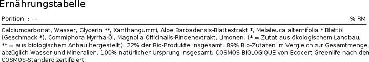 Produktbild Urtekram Teebaumzahnpasta Bio (75 ml)