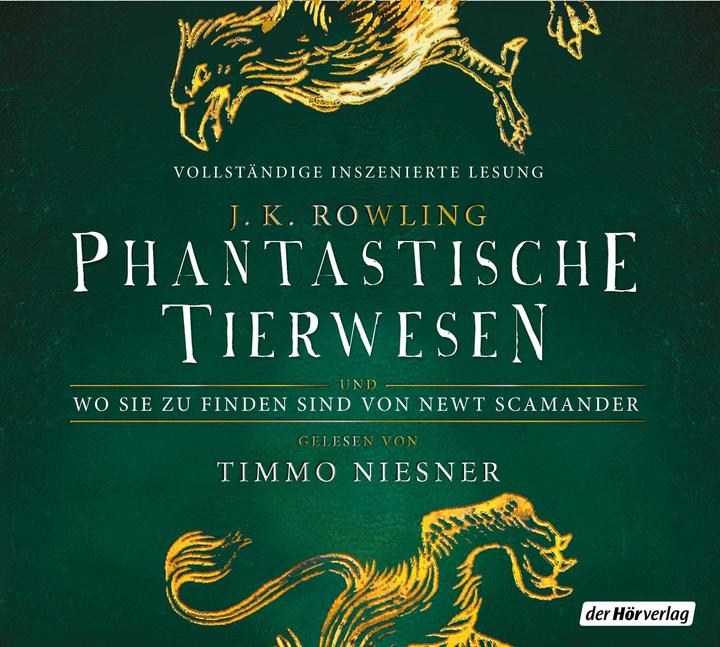 Image du produit Les animaux fantastiques et l'endroit où les trouver (J.K. Rowling, Timmo Niesner, Klaus Fritz, Allemand)