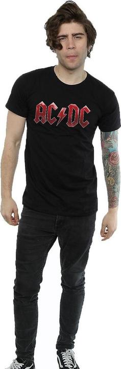 Actual product image AC/DC Mens Ice Logo Cotton T-Shirt (S)