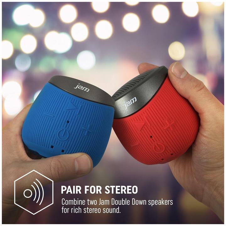 Produktbild Hmdx Jam JAM Double Down Bluetooth Lautsprecher (6 h, Akkubetrieb)