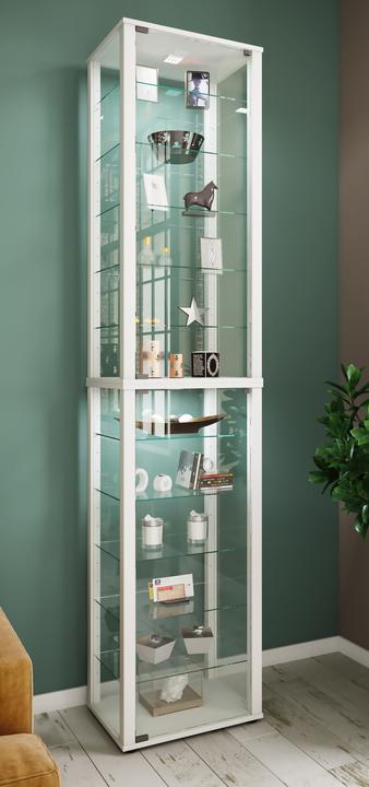Produktbild VCM Sammel Stand Vitrine Holz Glas Kavis XXL (50 x 30 cm)