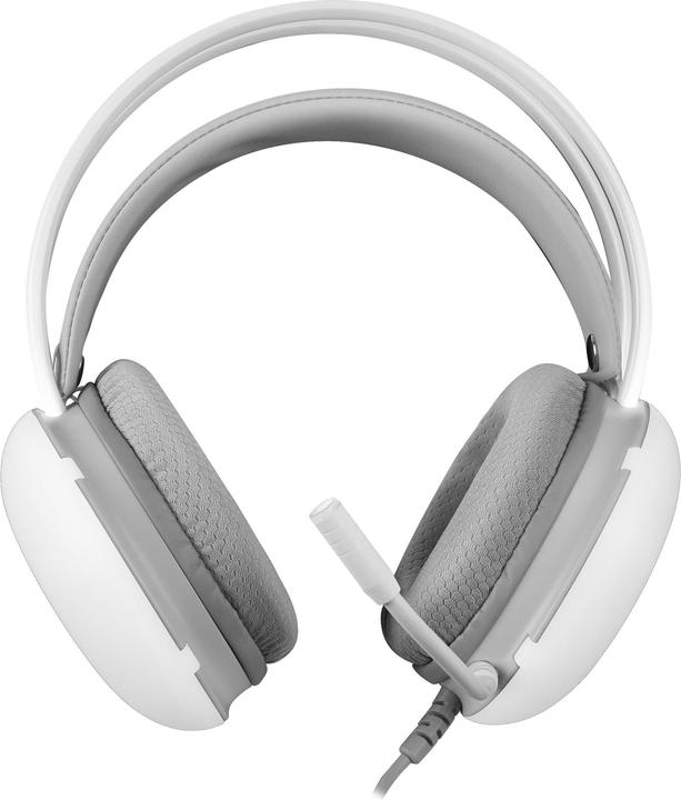 Actual product image Mars Gaming MHGLOW Headphones & Headset Wired Headband USB Type-A White (Cable)