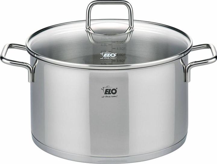 Actual product image ELO Stahlwaren Cookware (24 cm, Pot, Stainless steel)