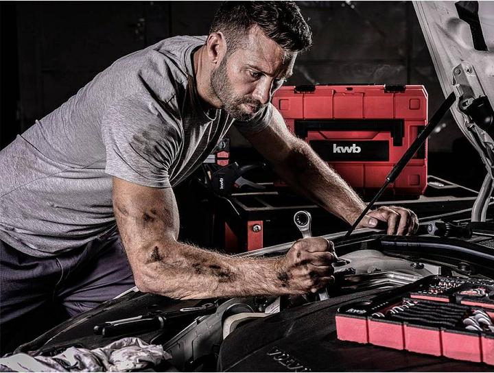 Actual product image kwb 370560 Toolbox equipped (80 pieces)