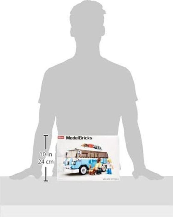 Actual product image Sluban Classic hippie bus