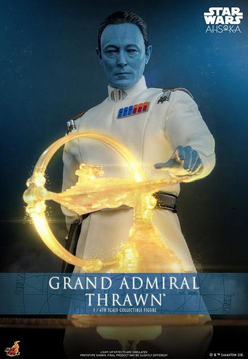 Produktbild Hot Toys Star Wars: Ahsoka Actionfigur 1/6 Grand Admiral Thrawn 32 cm