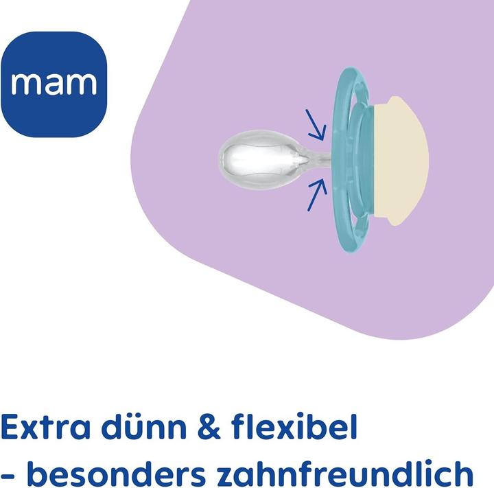 Image du produit MAM Perfect Silicone Sucettes 2 pièces, 16 mois et + (2 x, à partir de 16 m.)