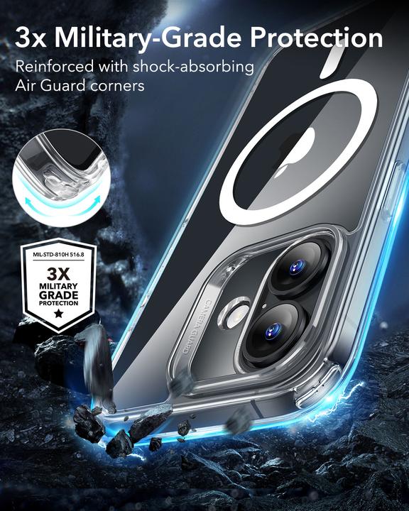 Produktbild ESR Classic Hybrid HaloLock Case (Apple iPhone 16)