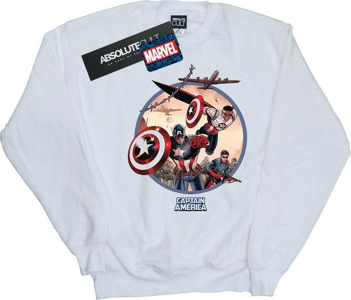 Immagine prodotto Captain America And Falcon In Battle Felpa Uomo (M)