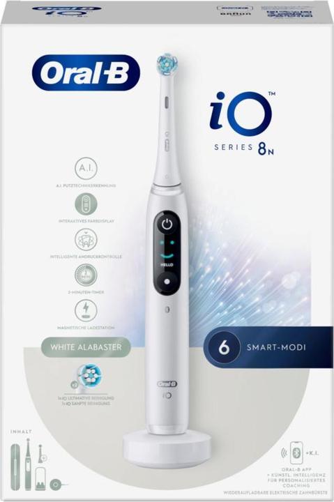 Actual product image Oral-B iO Series 8 + Sensitive (Oscillating toothbrush)