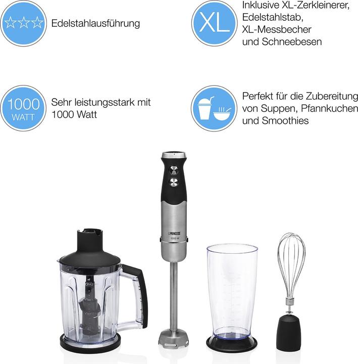 Produktbild Princess Stabmixer Set (EU-Stecker)