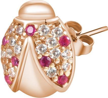 Image du produit Rosato Boucles d'oreilles simples en bronze Ladybug Storie RZO016 (L)