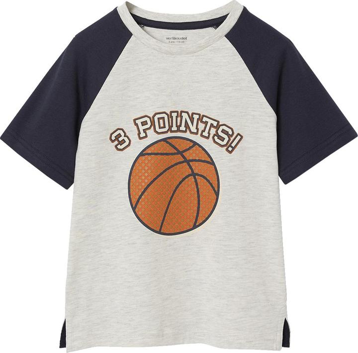 Vertbaudet Jungen Sport-Shirt mit Reliefprint